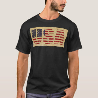 Vierde juli Verenigde Staten Vlag Verenigde Staten T-shirt