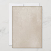 Vierde juli verjaardag ELKE LEEFTIJD rustiek Kaart (Achterkant)