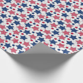 Vierde juli — Verpakkingspapier Cadeaupapier (Hoek)