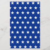 Vierde juli voetzoekers baby shower bingo spel flyer (Achterkant)