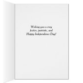 Vierde juli voor leraar, patriottische sokken (Binnen (Rechts))