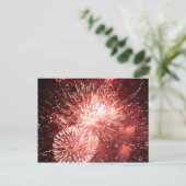 Vierde juli vuurwerk 2011 briefkaart (Staand voorkant)