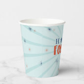 Vierde juli Vuurwerk Party Paper Cups Papieren Bekers (Rechts)