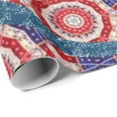 Vierde juli — Wrapping Paper Cadeaupapier (Rol Hoek)