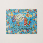 VIERDE JULY GANG, PARADE EN FIREWORKS HOLIDAY LEGPUZZEL (Horizontaal)