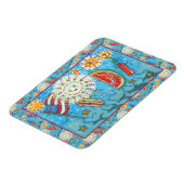 VIERDE JULY GANG, PARADE EN FIREWORKS HOLIDAY MAGNEET (Linkerzijde)