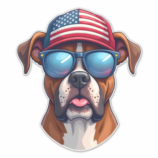 Vierde kamer van juli sticker (Voorkant)