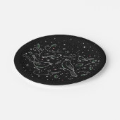 Vierde kerstdag 7-inch papieren Borden Papieren Bordje (Gekanteld)