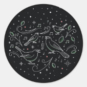 VIERDE KERSTDAG / KERST STICKERS (Voorkant)