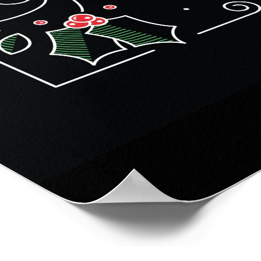 Vierde kerstdag Poster 24x36 (Hoek)