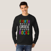 Vierde klas is te gek 4e klas terug naar school t-shirt (Voorkant volledig)