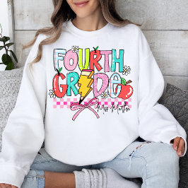 Vierde klas Schattigee schoolleraar Terug naar Sch Trui