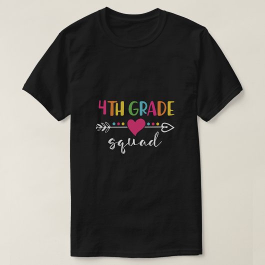 vierde klas t-shirt (Design voorkant)