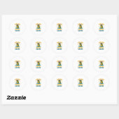 Vierde klas Turtle-y Geweldige eerste dag van de v Ronde Sticker (Vel)