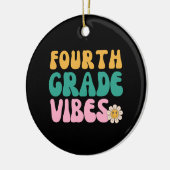 VIERDE KLAS VIBES KERAMISCH ORNAMENT (Links)