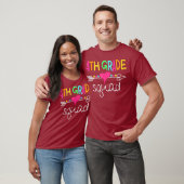 Vierde klas vierde lerarenteam terug t-shirt (Unisex)