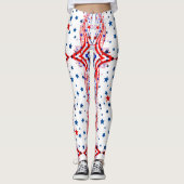 Vierde LEGGINGS van JULI: Stars and Stripes Parade (Voorkant)