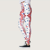 Vierde LEGGINGS van JULI: Stars and Stripes Parade (Links)