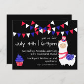 Vierde Llama-partij juli Briefkaart (Voorkant / Achterkant)