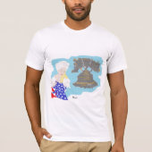 Vierde Man Basic Bella Canvas T-Shirt juli (Voorkant)