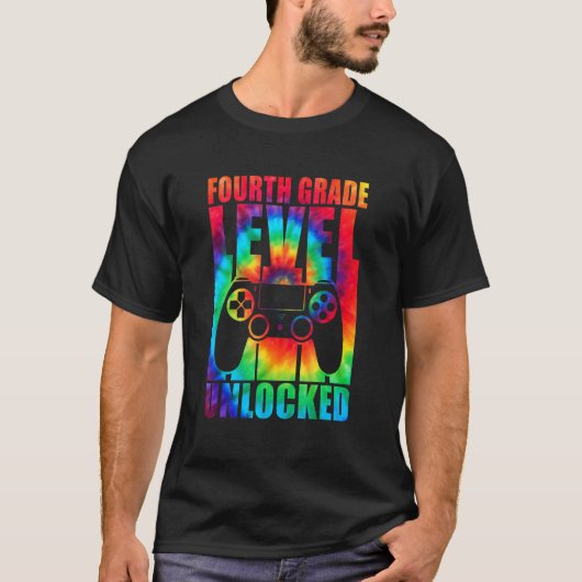 Vierde niveau van rang ontgrendeld t-shirt (Voorkant)