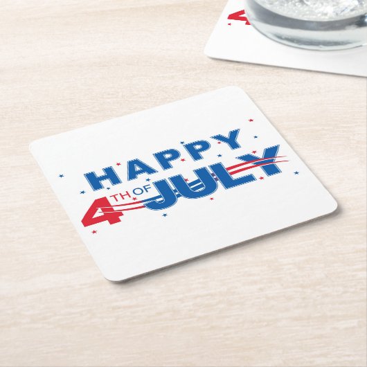 Vierde Onderzetter papierDrink juli (Schuin)