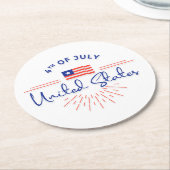 Vierde Onderzetter van de Viering van het Papier v (Gebogen)