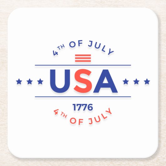 Vierde Onderzetter van de Viering van het Papier v (Voorkant)