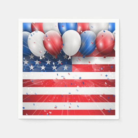 Vierde papieren servetten juli (Voorkant)