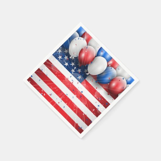 Vierde papieren servetten juli (Hoek)