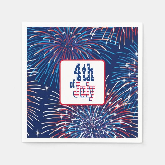 Vierde papieren servetten juli (Voorkant)