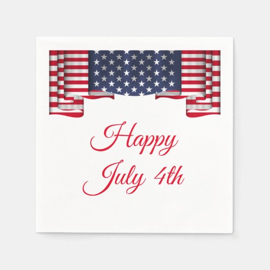 Vierde papieren servetten juli (Voorkant)