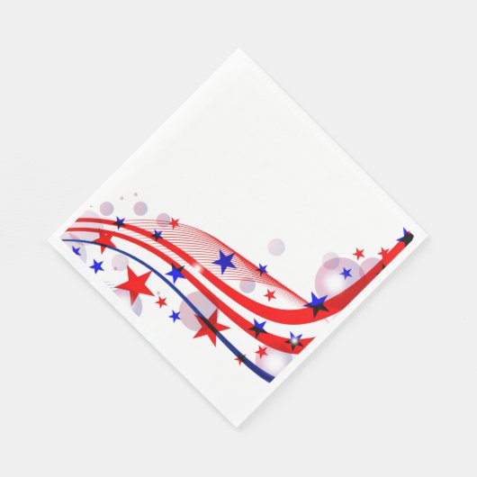 Vierde papieren servetten juli (Hoek)