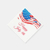 Vierde papieren servetten juli (Hoek)