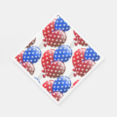 Vierde papieren servetten juli (Hoek)