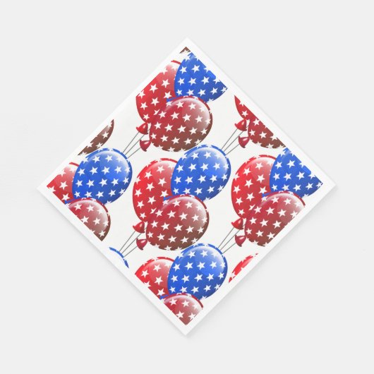 Vierde papieren servetten juli (Hoek)