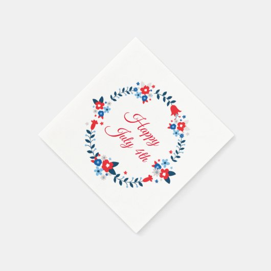 Vierde papieren servetten juli (Hoek)