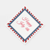 Vierde papieren servetten juli (Hoek)