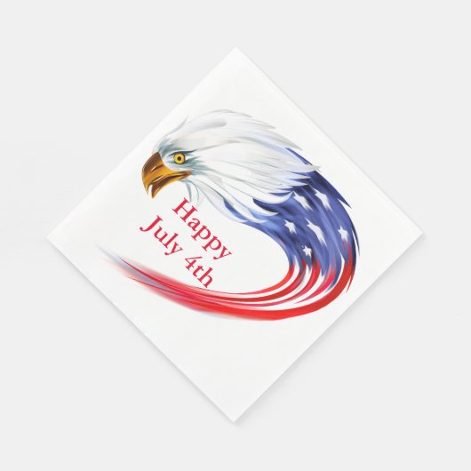 Vierde papieren servetten juli (Hoek)