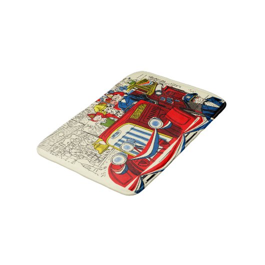 Vierde parade juli badmat (Gekanteld)