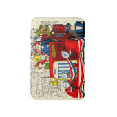 Vierde parade juli badmat (Voorkant Verticaal)