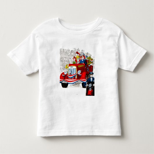 Vierde parade juli kinder shirts (Voorkant)