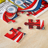 Vierde parade juli legpuzzel (Zijkant)