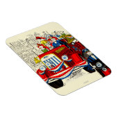 Vierde parade juli magneet (Rechterzijde)