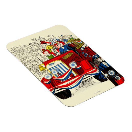 Vierde parade juli magneet (Rechterzijde)