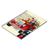 Vierde parade juli notitieboek (Linkerzijde)