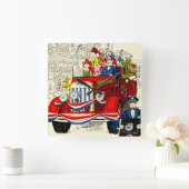 Vierde parade juli vierkante klok (Huis)