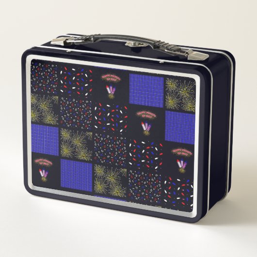 Vierde Patchwork Patroon juli - 4 juli (Achterkant)
