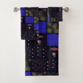 Vierde Patchwork Patroon juli - 4 juli Bad Handdoek (Insitu)