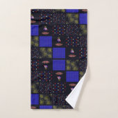 Vierde Patchwork Patroon juli - 4 juli Bad Handdoek (Handdoek)